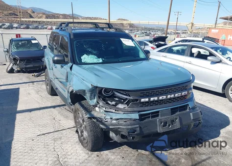 2021 Ford Bronco Sport Badlands из США, поврежденный, VIN 3FMCR9D96MRA87212